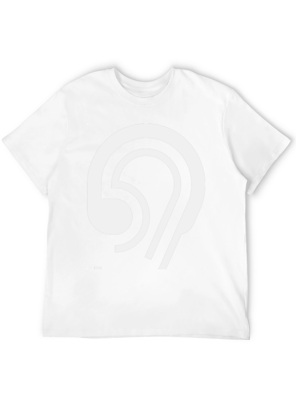 Abstract Graphic Tee - Modern Black T-Shirt