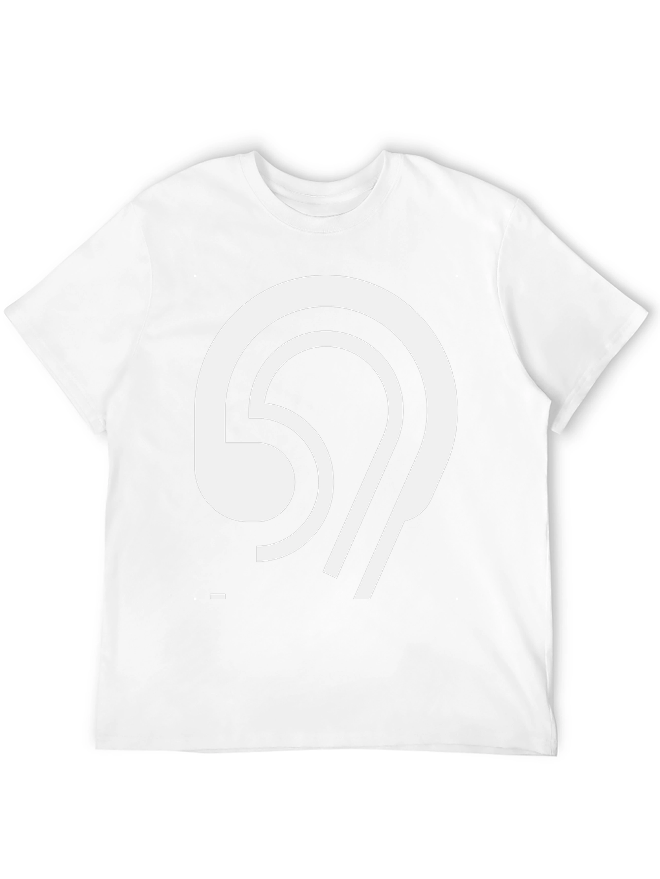 Abstract Graphic Tee - Modern Black T-Shirt