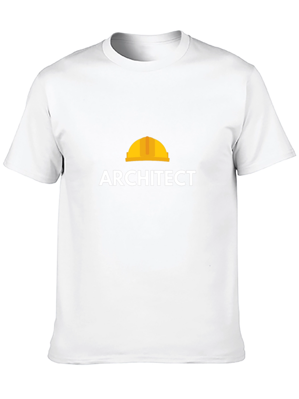 Architect T-Shirt - Construction Hard Hat Design