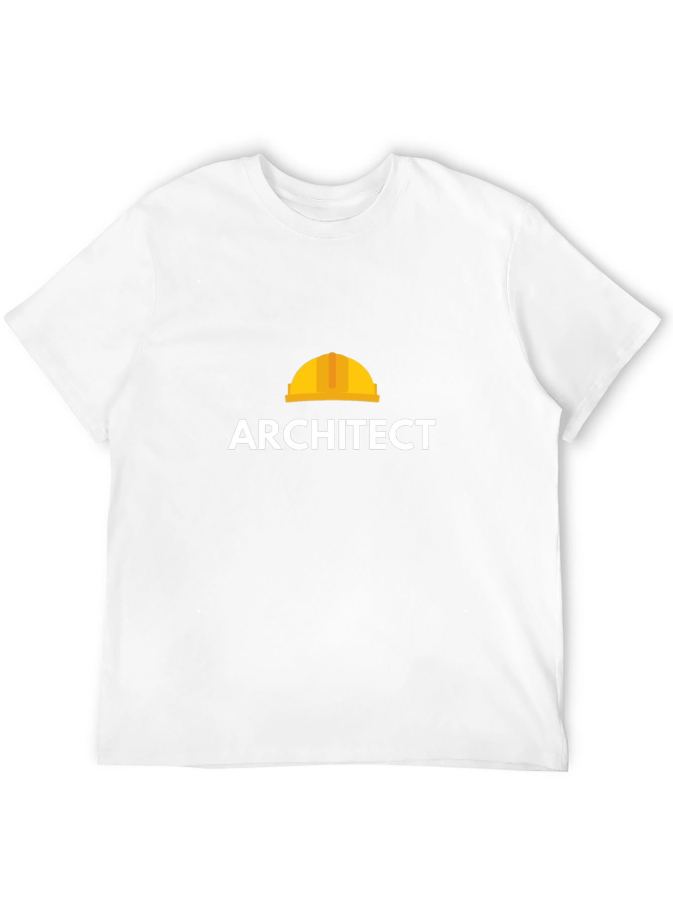 Architect T-Shirt - Construction Hard Hat Design