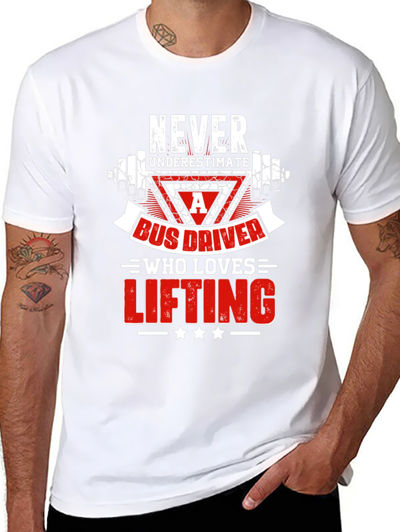 Bus Driver Lifting T-Shirt - Gym Humor Tee