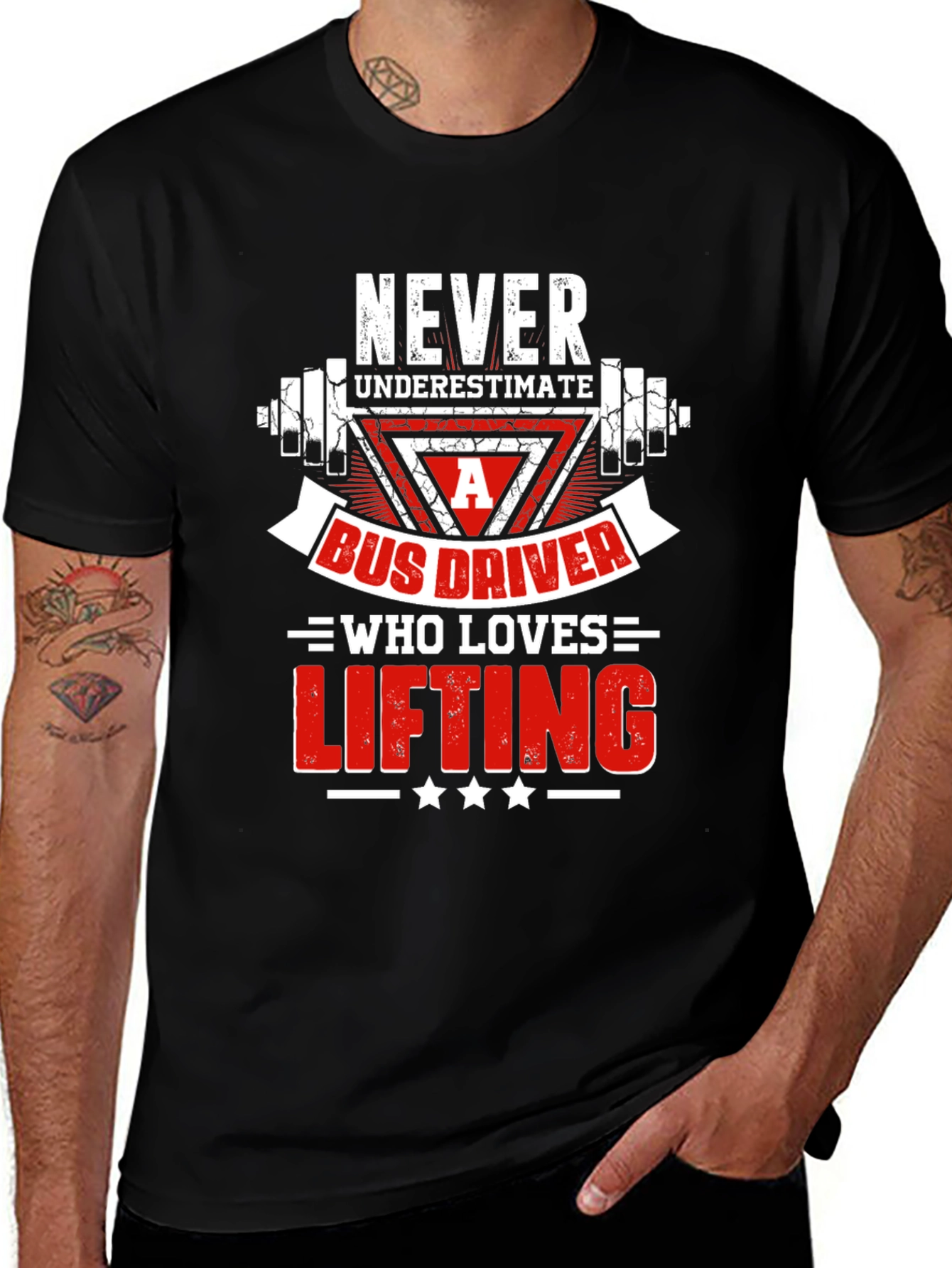 Bus Driver Lifting T-Shirt - Gym Humor Tee