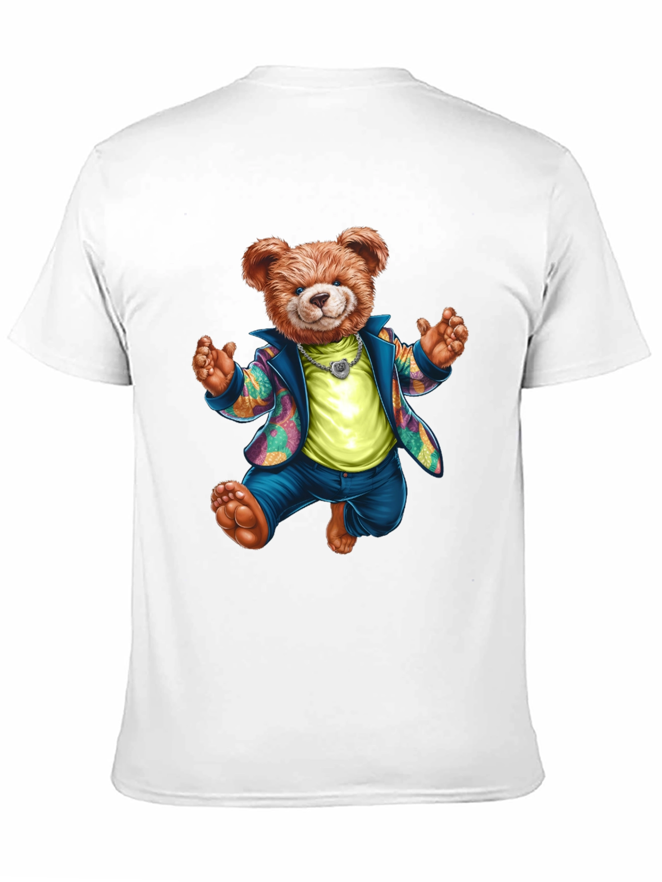 Cool Teddy Bear Graphic Tee - Stylish & Fun!