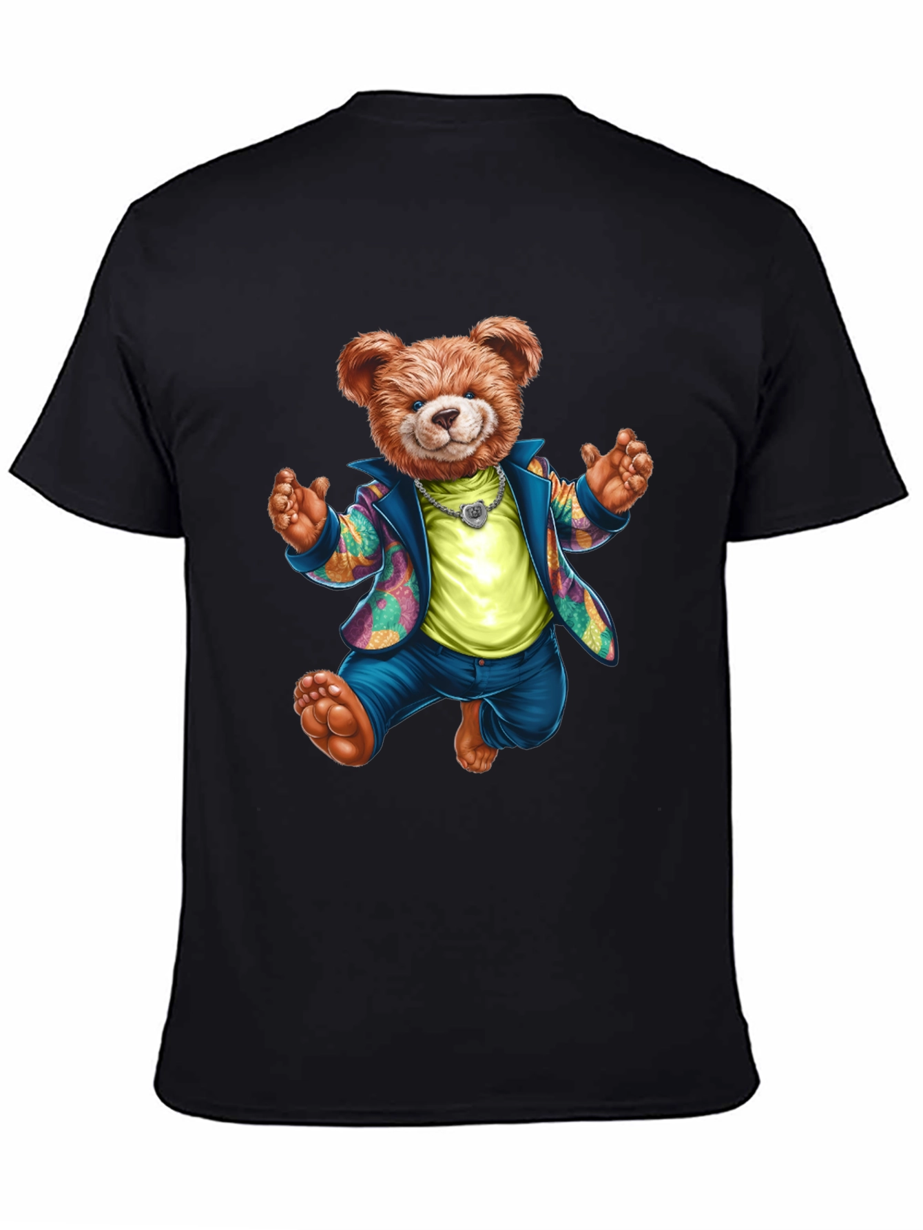 Cool Teddy Bear Graphic Tee - Stylish & Fun!