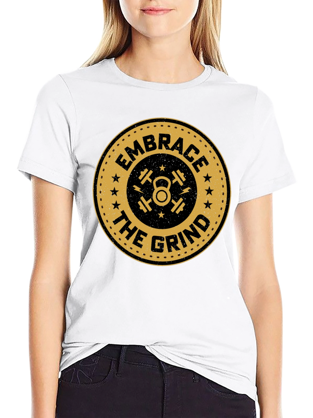 Embrace the Grind T-Shirt | Gym Motivation