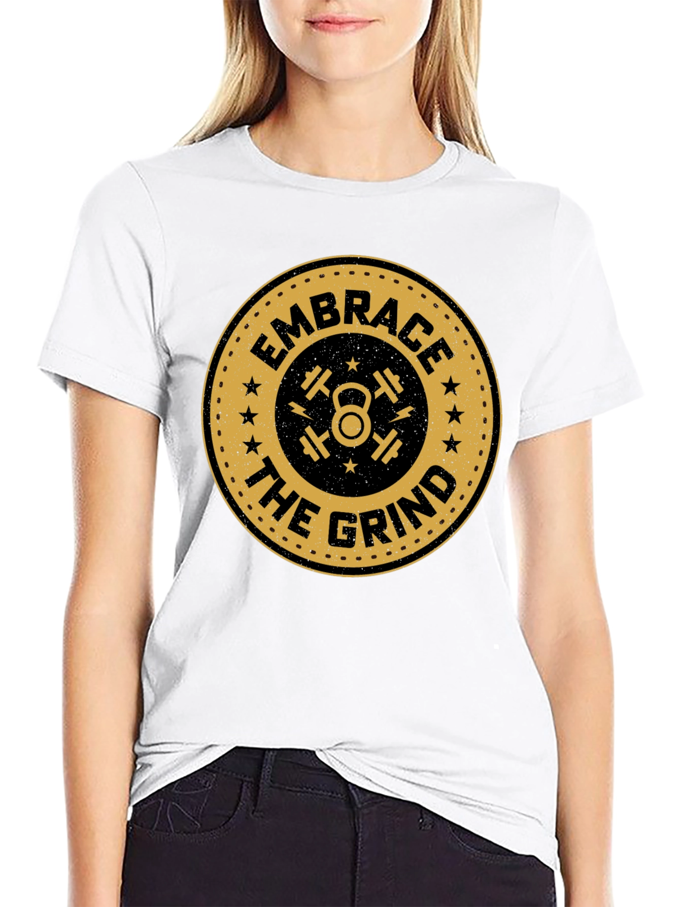 Embrace the Grind T-Shirt | Gym Motivation