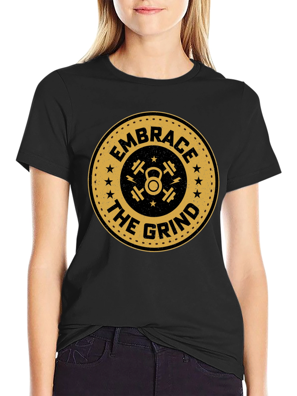 Embrace the Grind T-Shirt | Gym Motivation