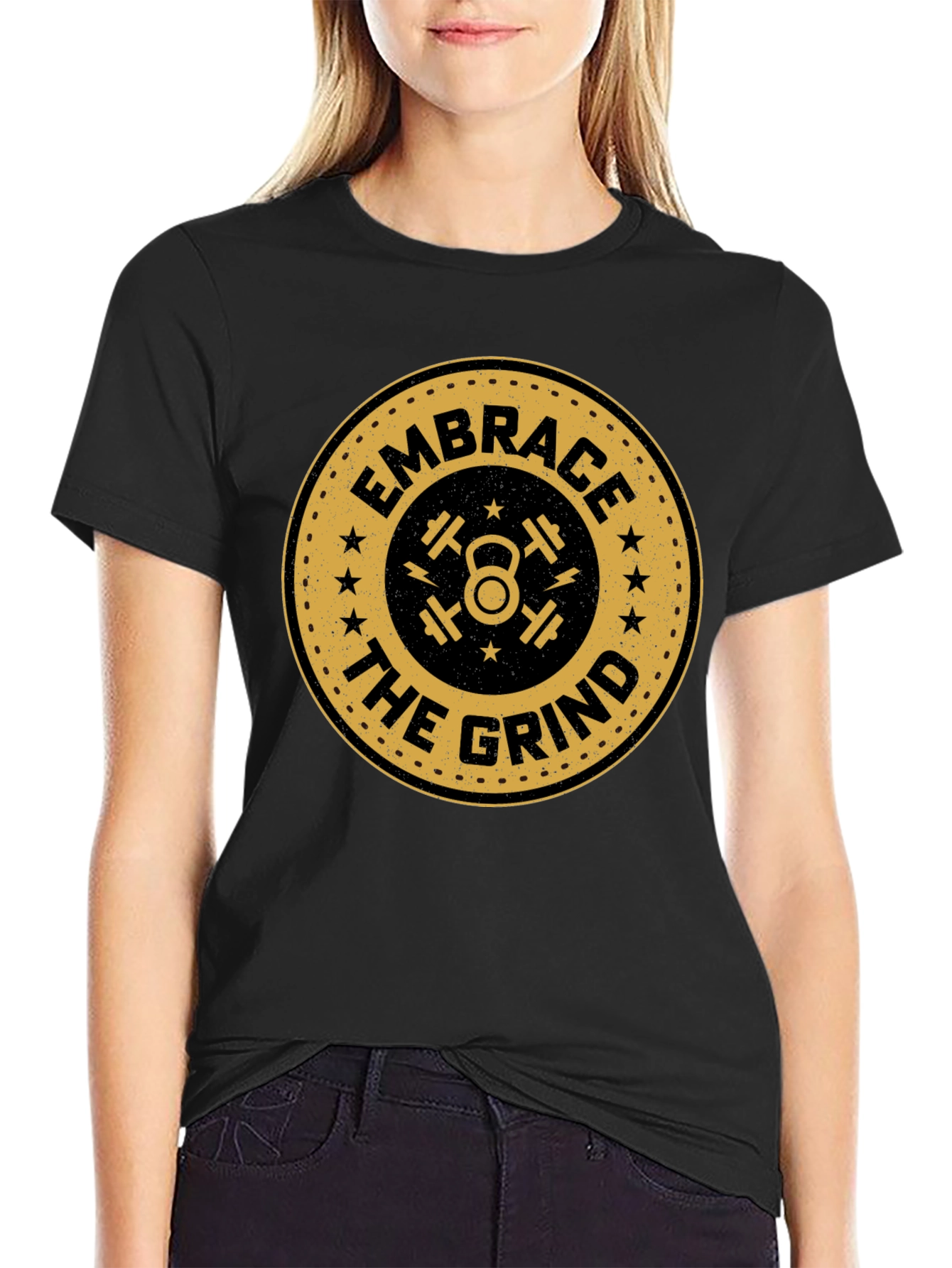 Embrace the Grind T-Shirt | Gym Motivation