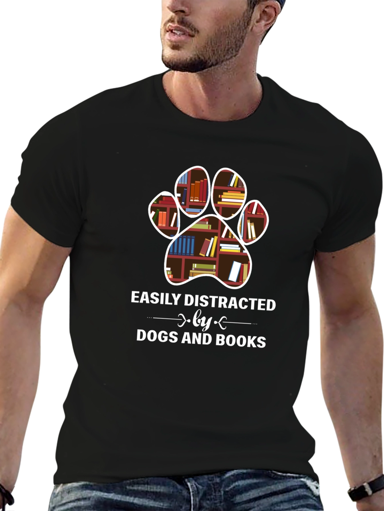 Dog & Book Lover T-Shirt