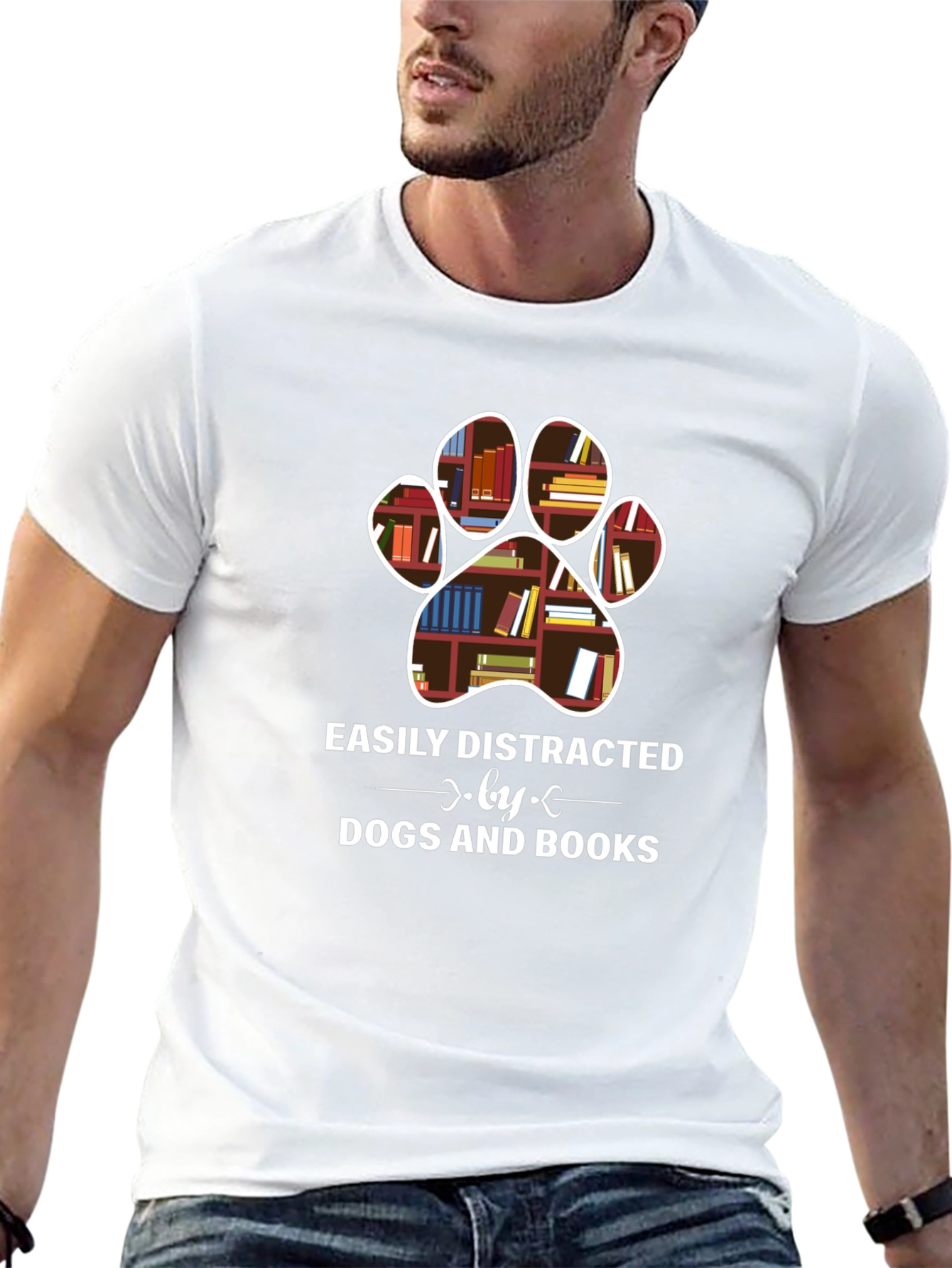 Dog & Book Lover T-Shirt