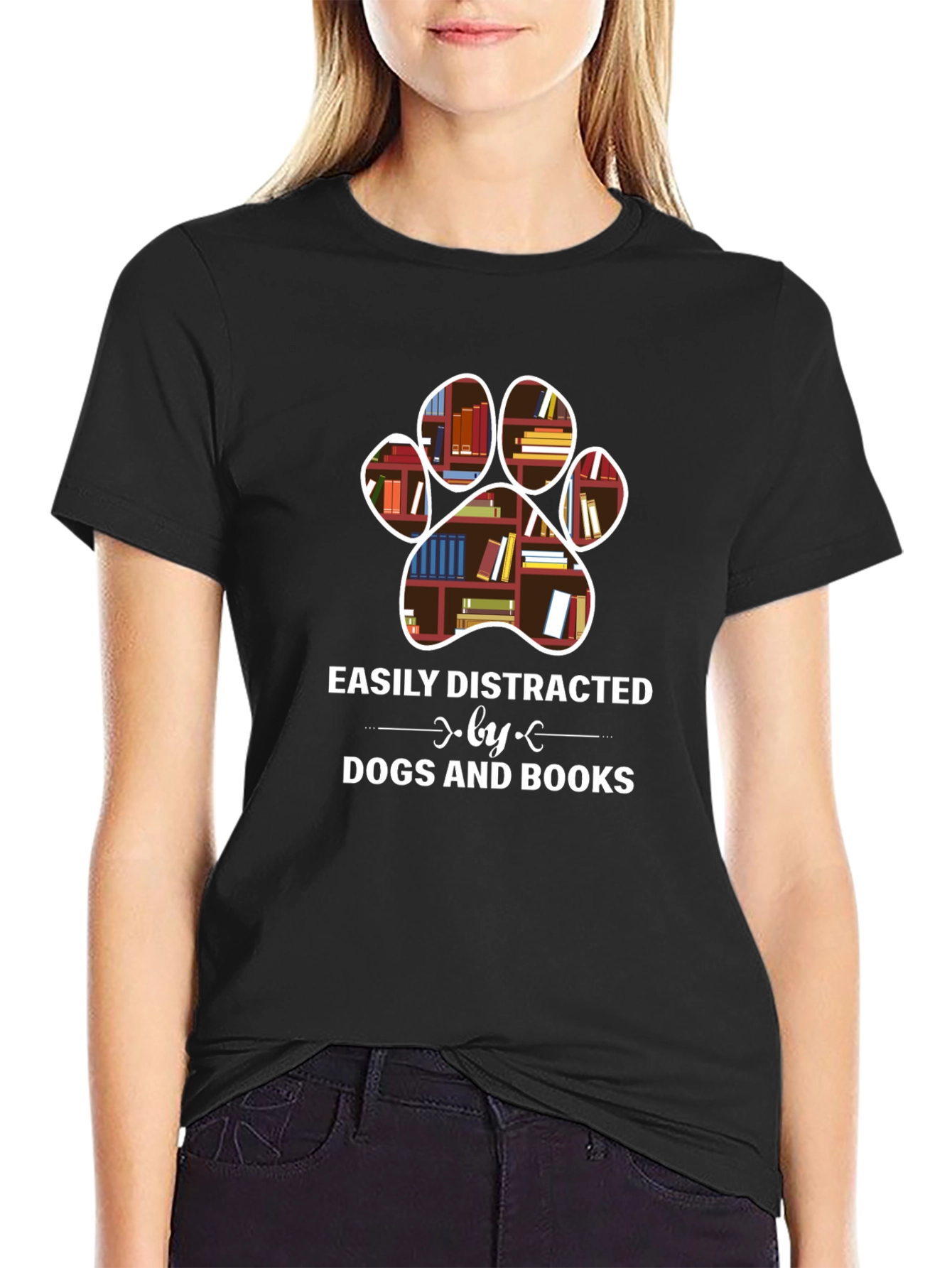 Dog & Book Lover T-Shirt
