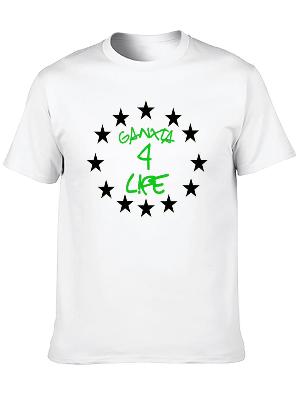 Ganxta 4 Life Graphic Tee - Black