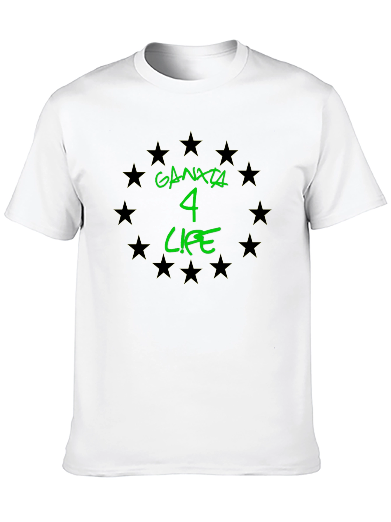 Ganxta 4 Life Graphic Tee - Black
