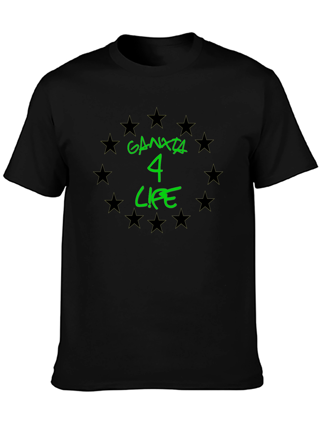 Ganxta 4 Life Graphic Tee - Black