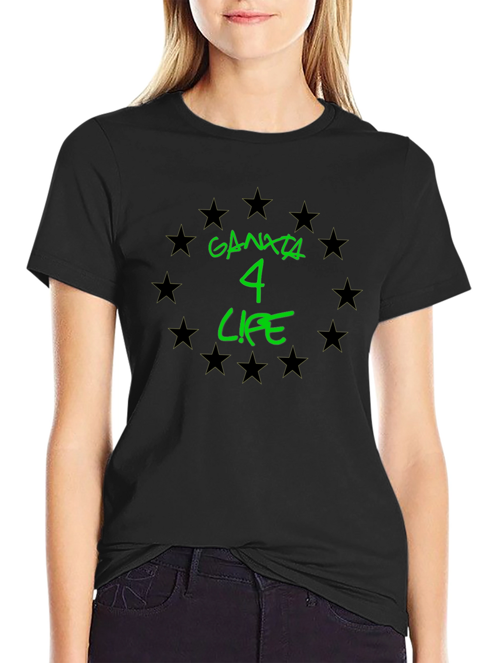 Ganxta 4 Life Graphic Tee - Black