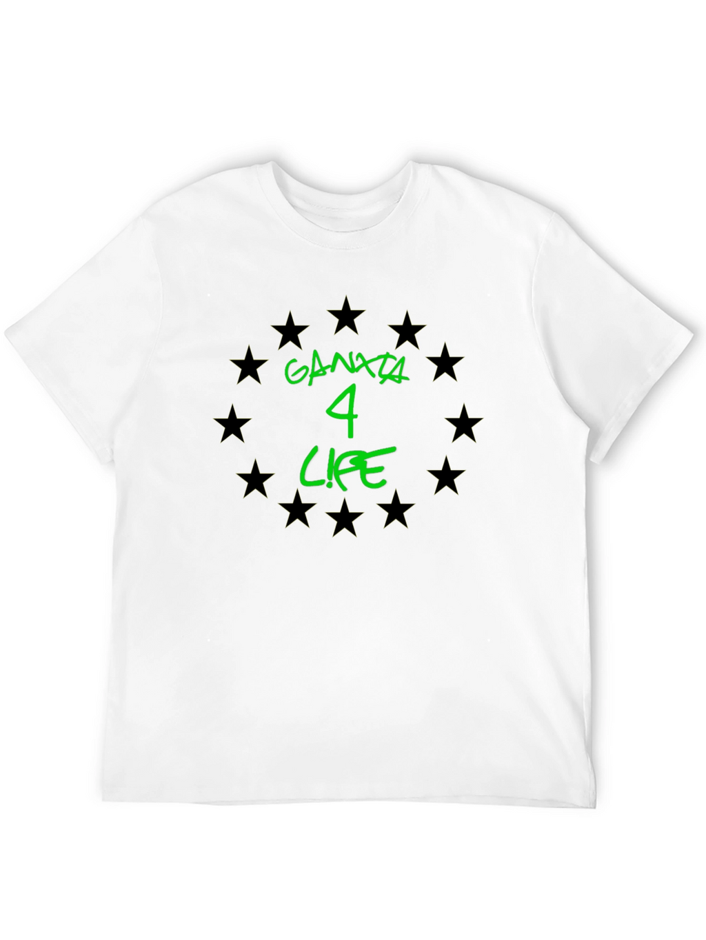 Ganxta 4 Life Graphic Tee - Black