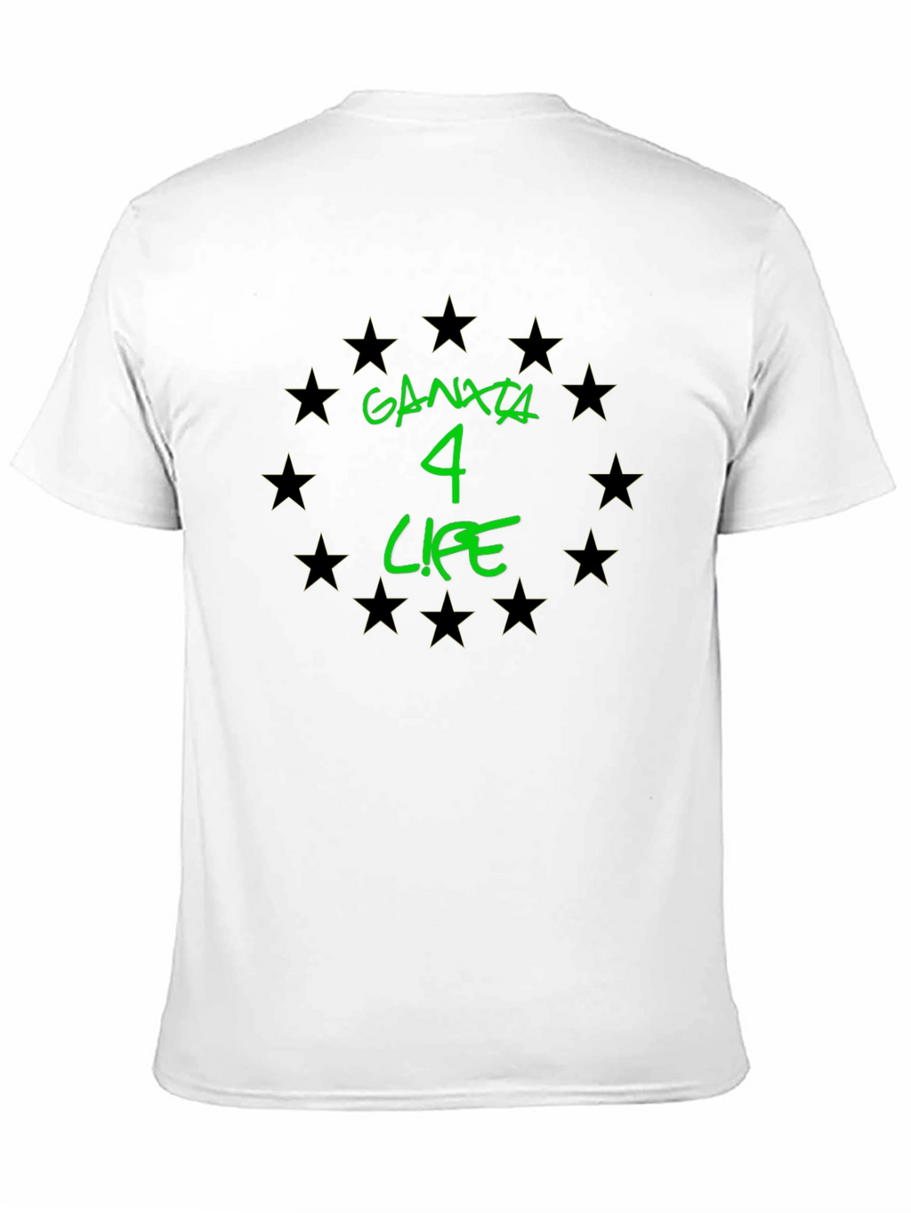 Ganxta 4 Life Graphic Tee - Black