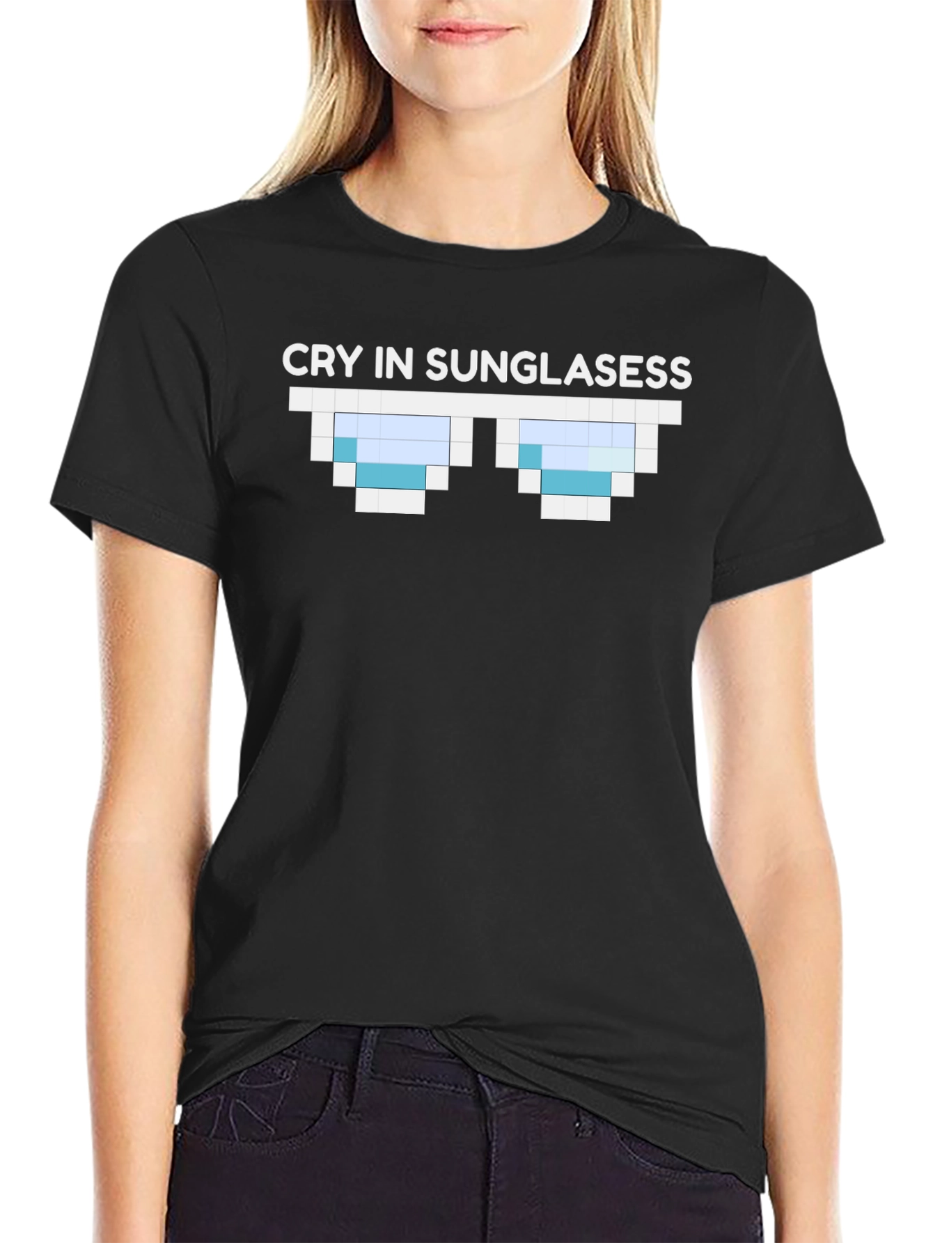 Cry in Sunglasess T-Shirt