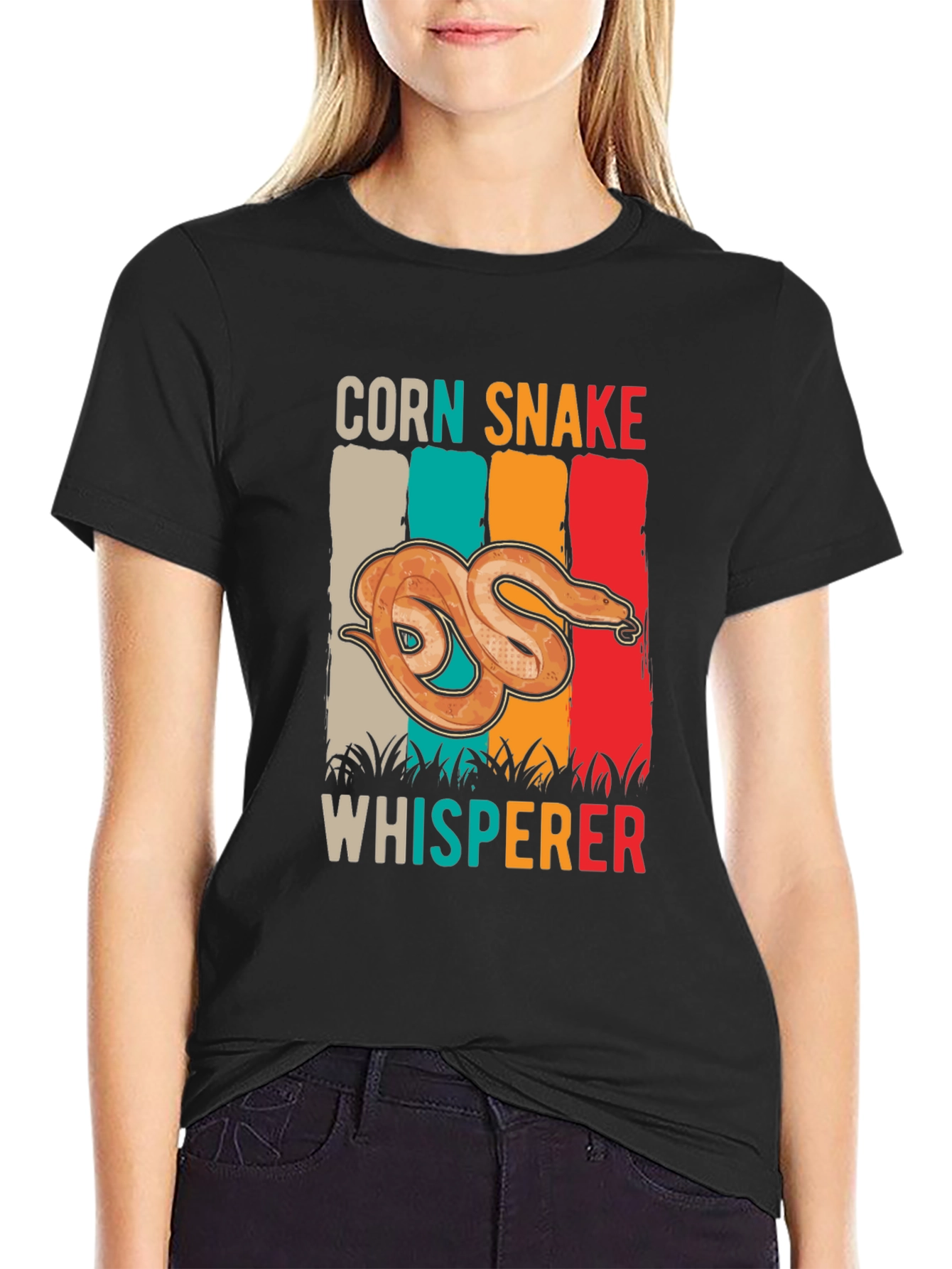 Corn Snake Whisperer Graphic T-Shirt