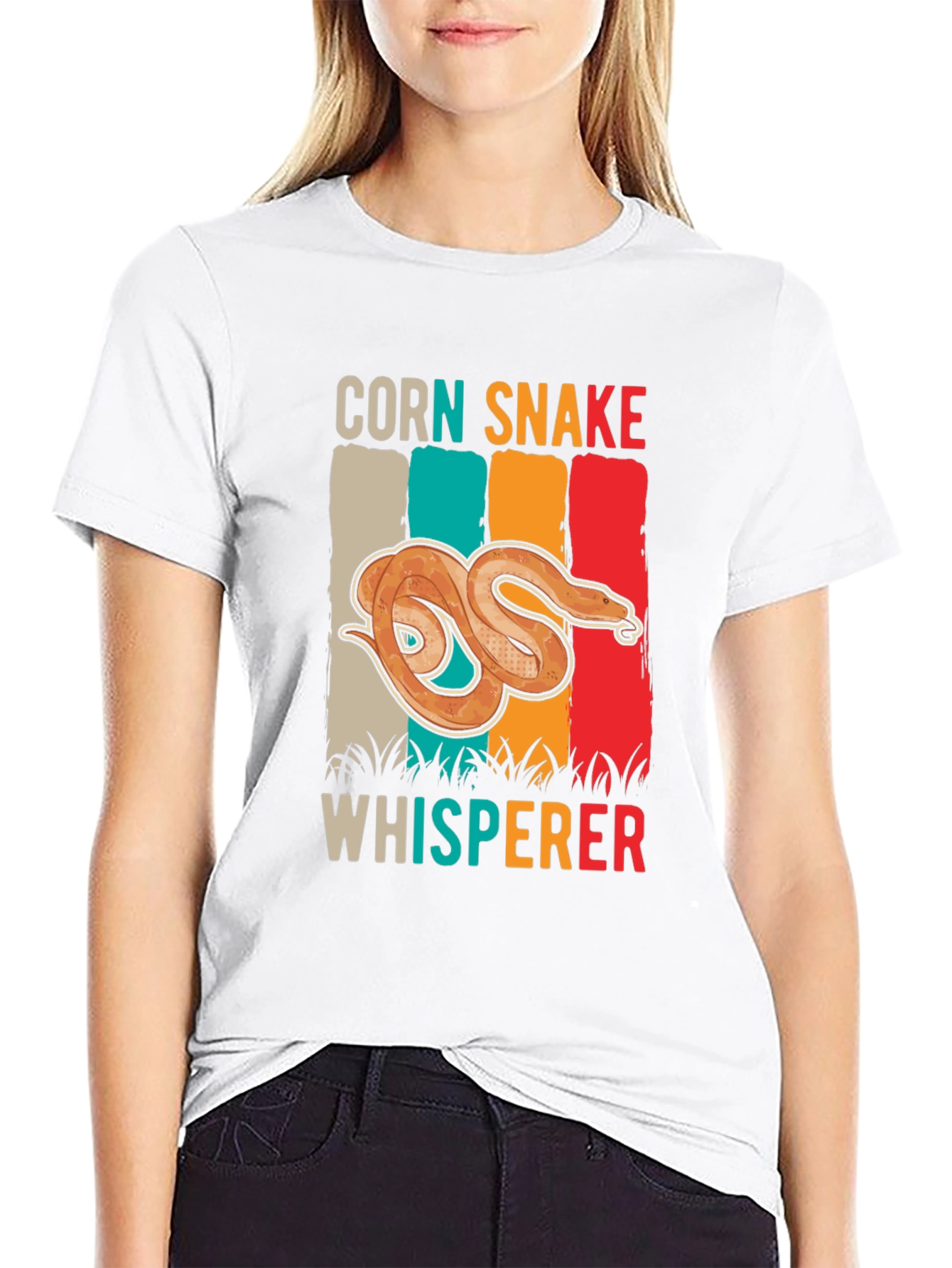 Corn Snake Whisperer Graphic T-Shirt