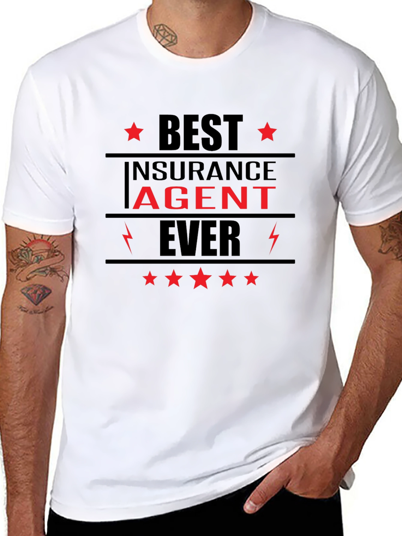 Best Insurance Agent Ever Graphic T-Shirt