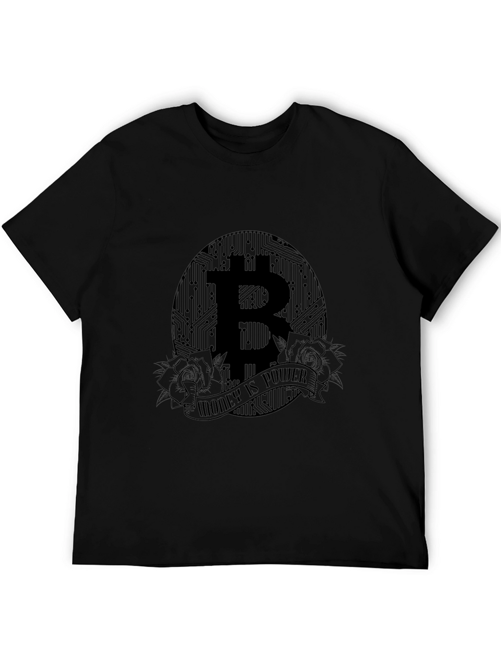 Bitcoin Money is Power Graphic Tee