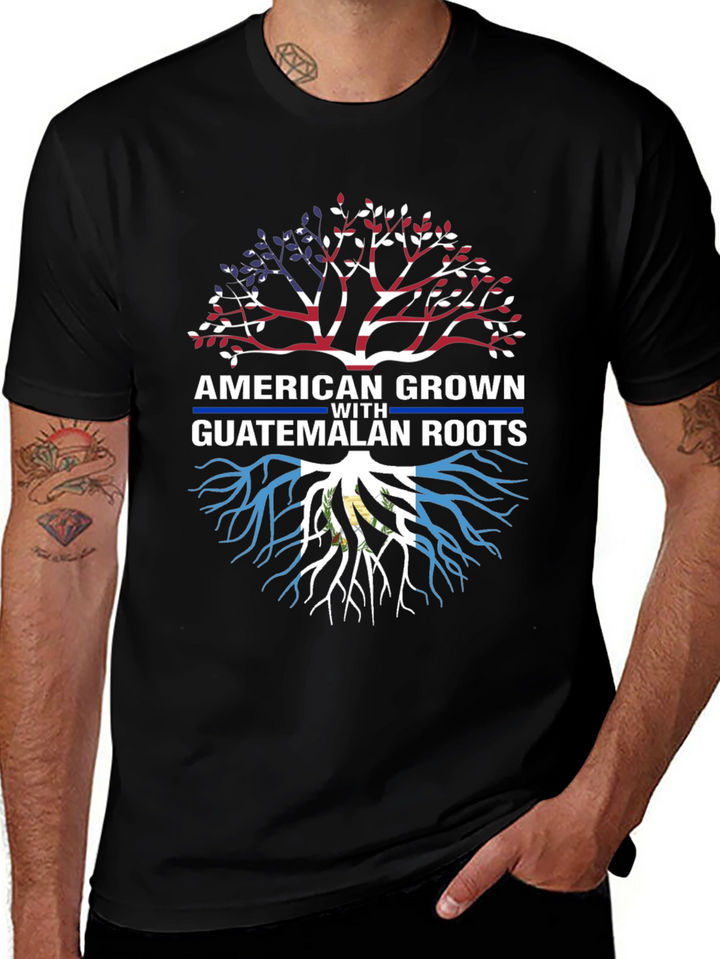 American Grown Guatemalan Roots T-Shirt