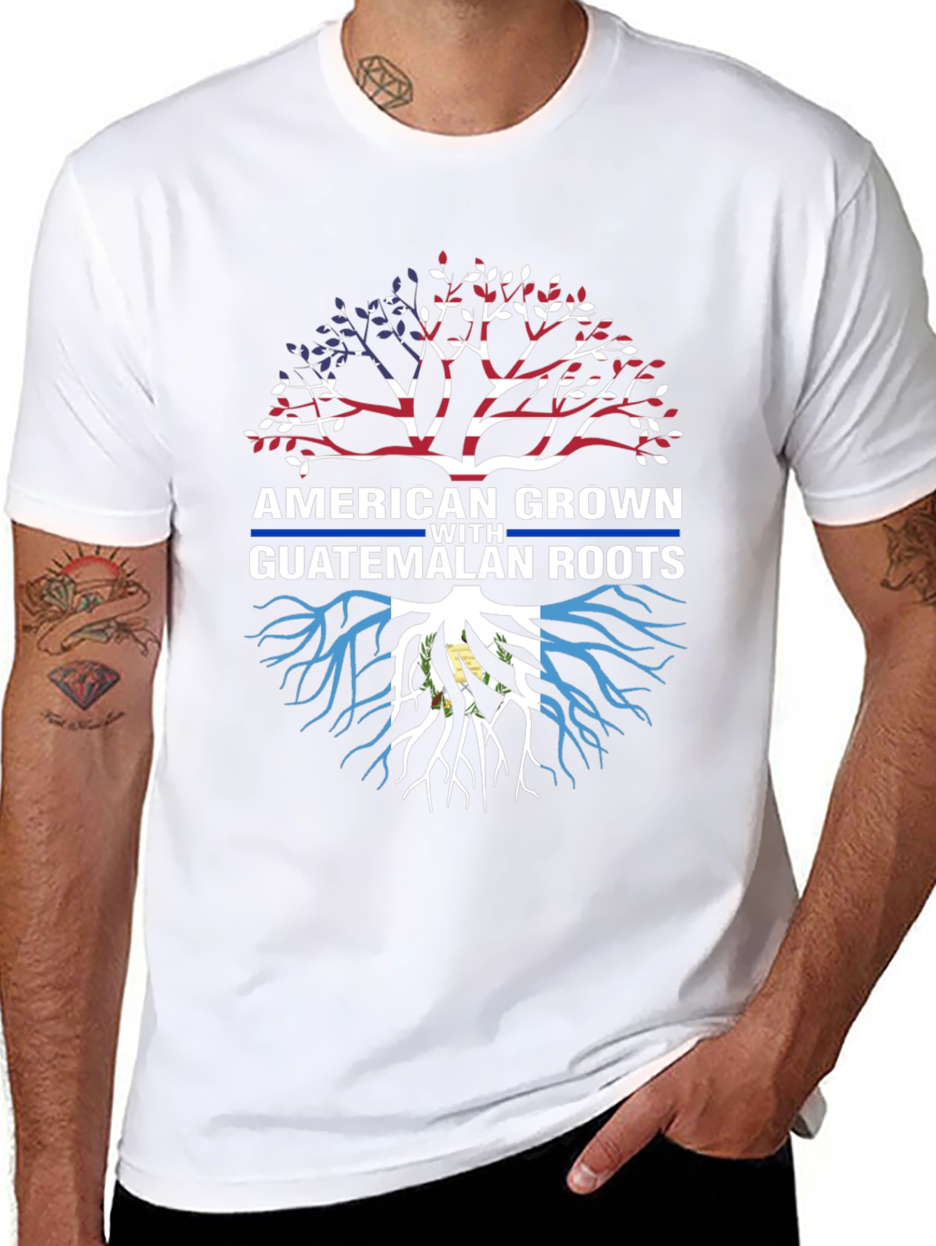 American Grown Guatemalan Roots T-Shirt