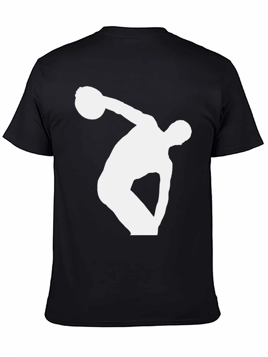 Black Discus Thrower Graphic Tee