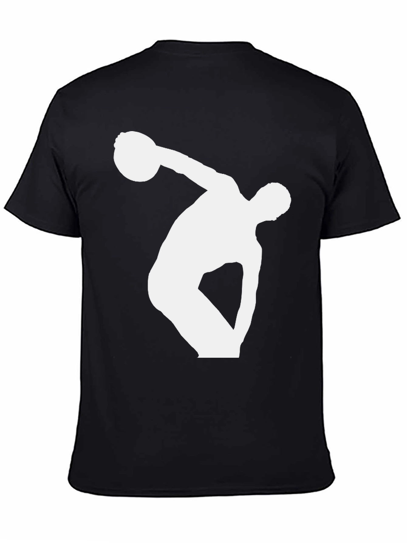 Black Discus Thrower Graphic Tee
