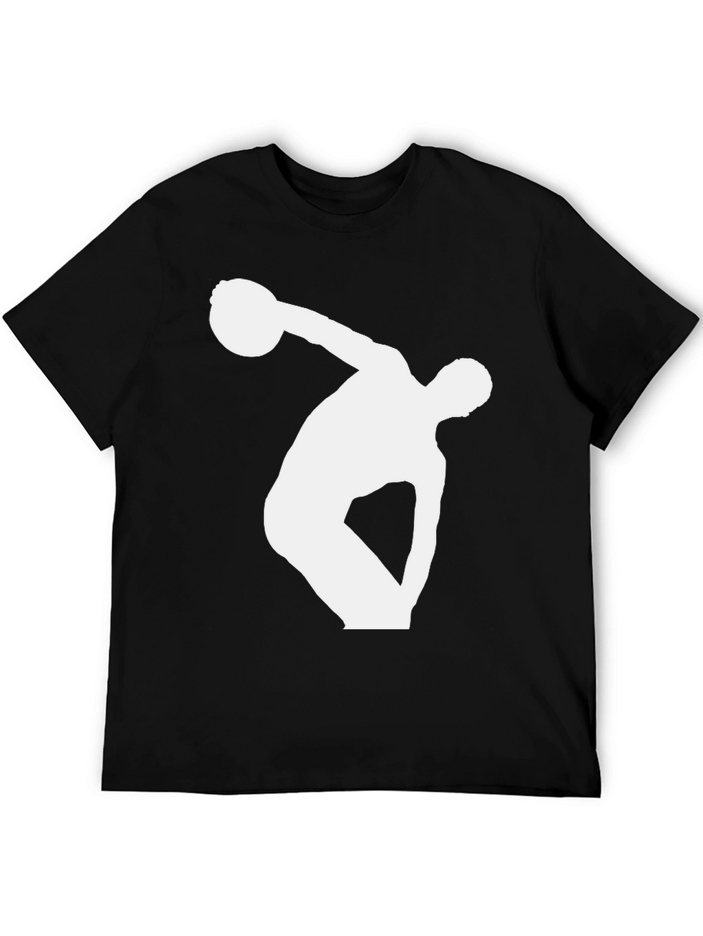 Black Discus Thrower Graphic Tee