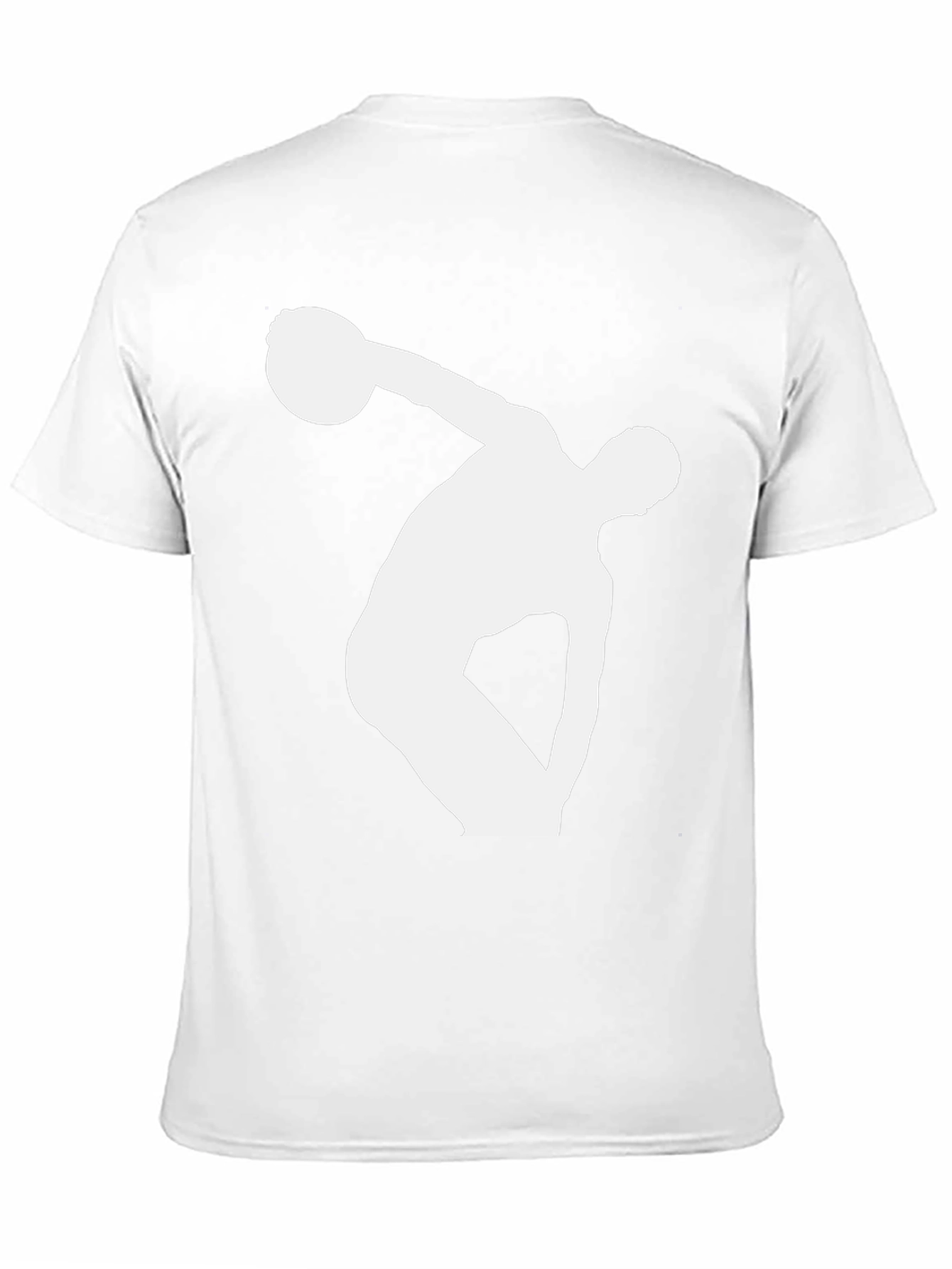 Black Discus Thrower Graphic Tee