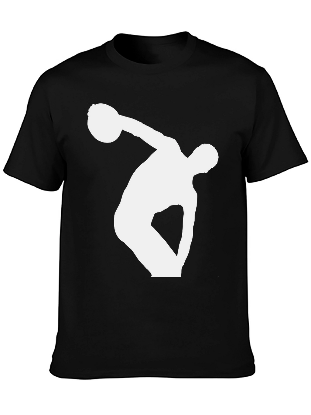 Black Discus Thrower Graphic Tee