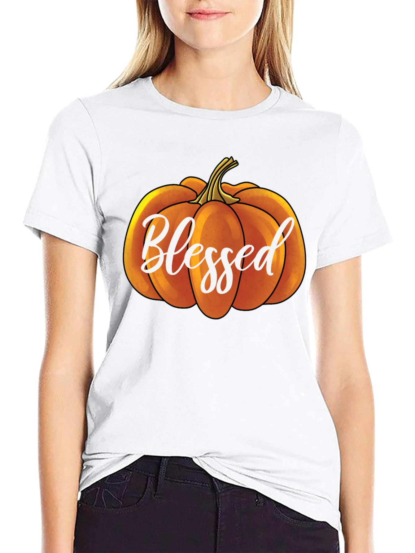 Blessed Pumpkin Fall T-Shirt