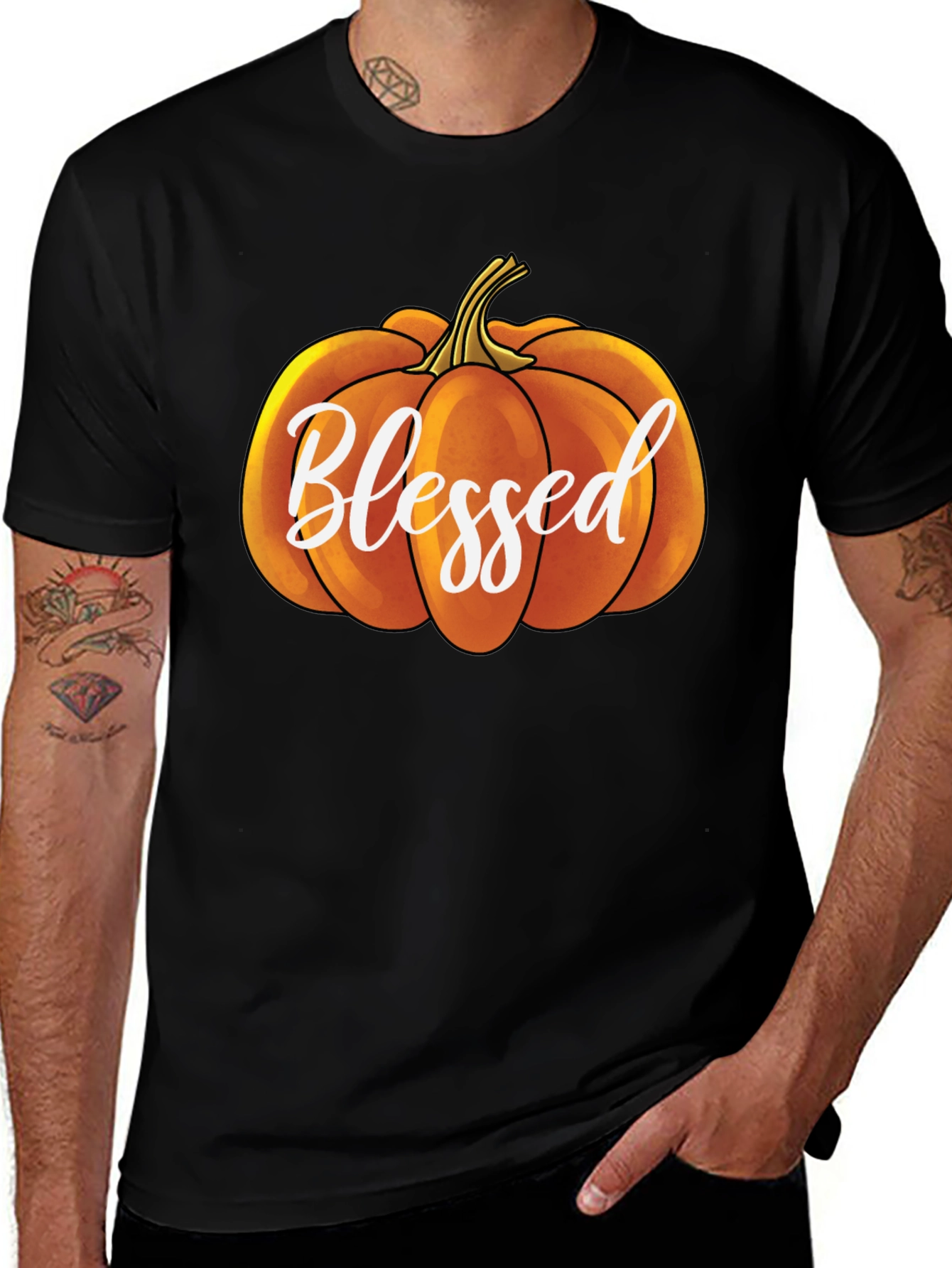 Blessed Pumpkin Fall T-Shirt