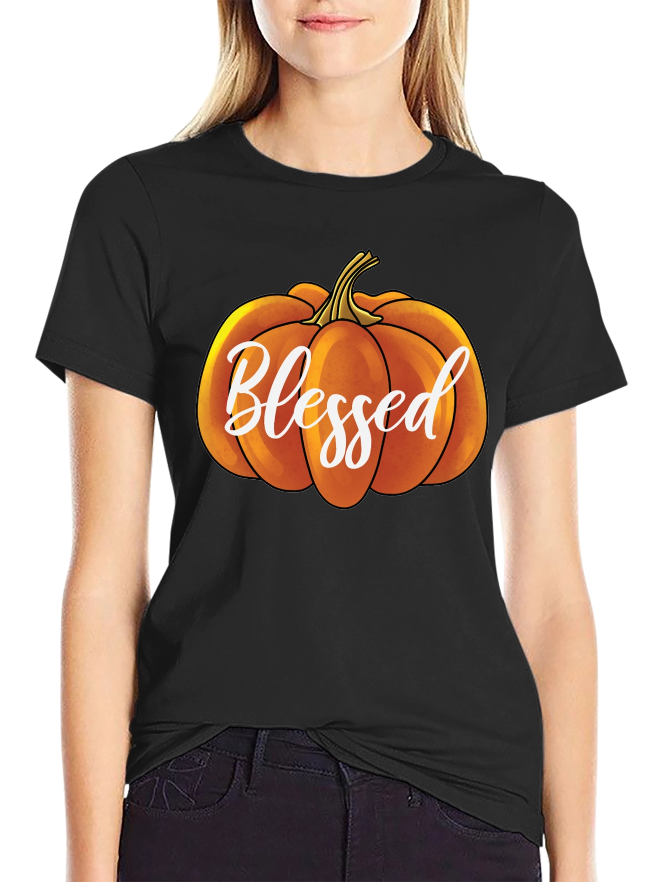 Blessed Pumpkin Fall T-Shirt