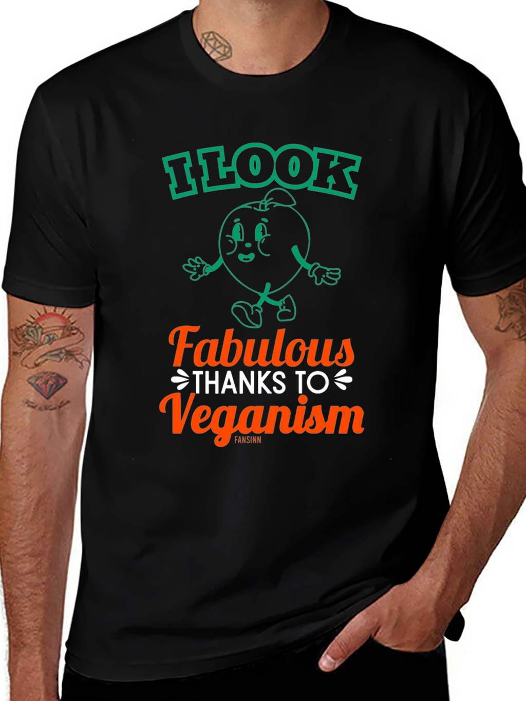Veganism T-Shirt - I Look Fabulous