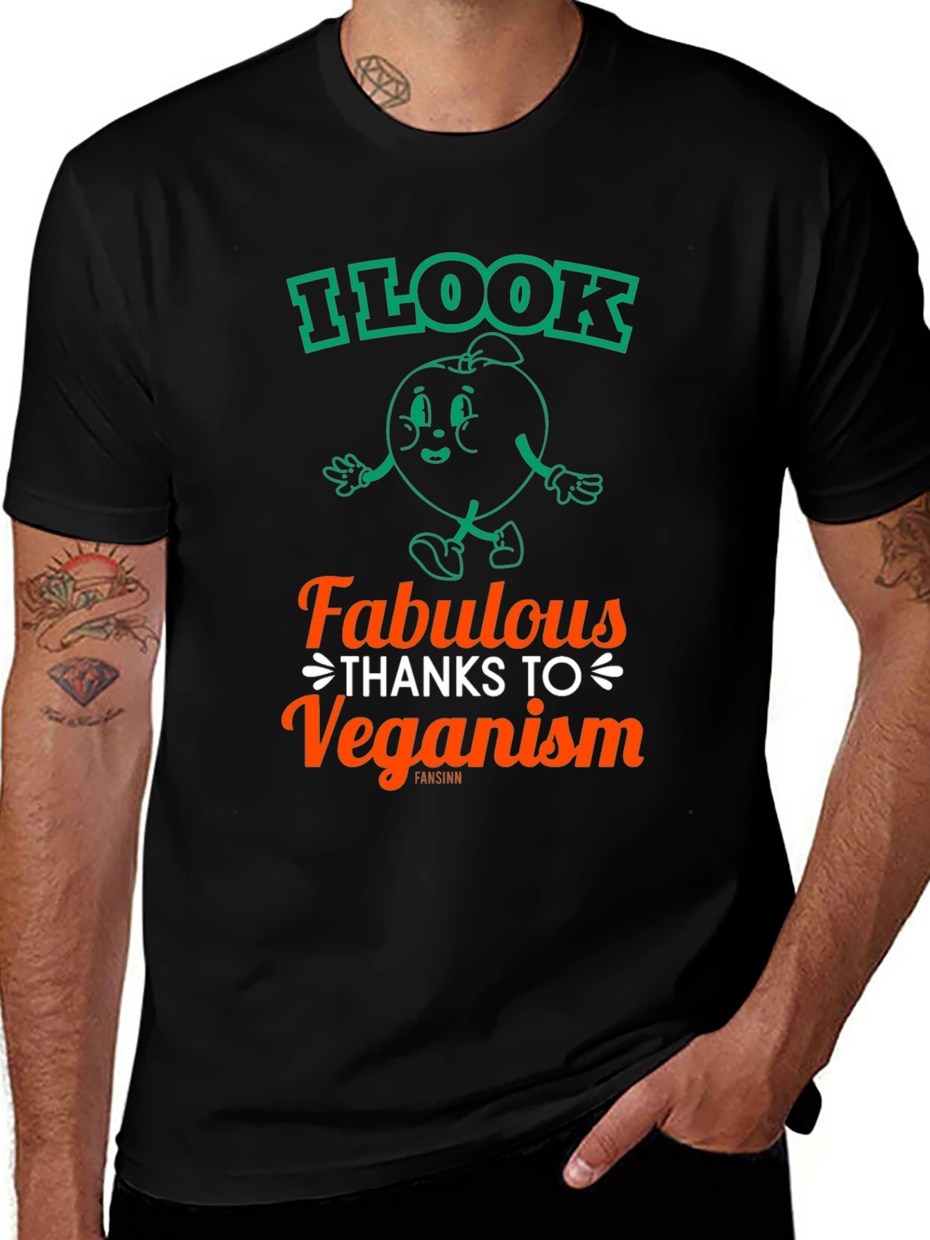 Veganism T-Shirt - I Look Fabulous