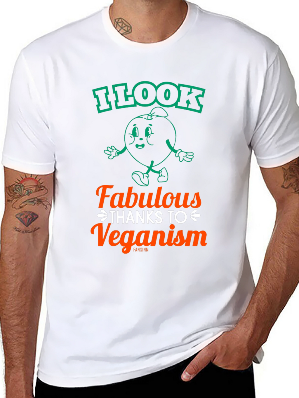 Veganism T-Shirt - I Look Fabulous