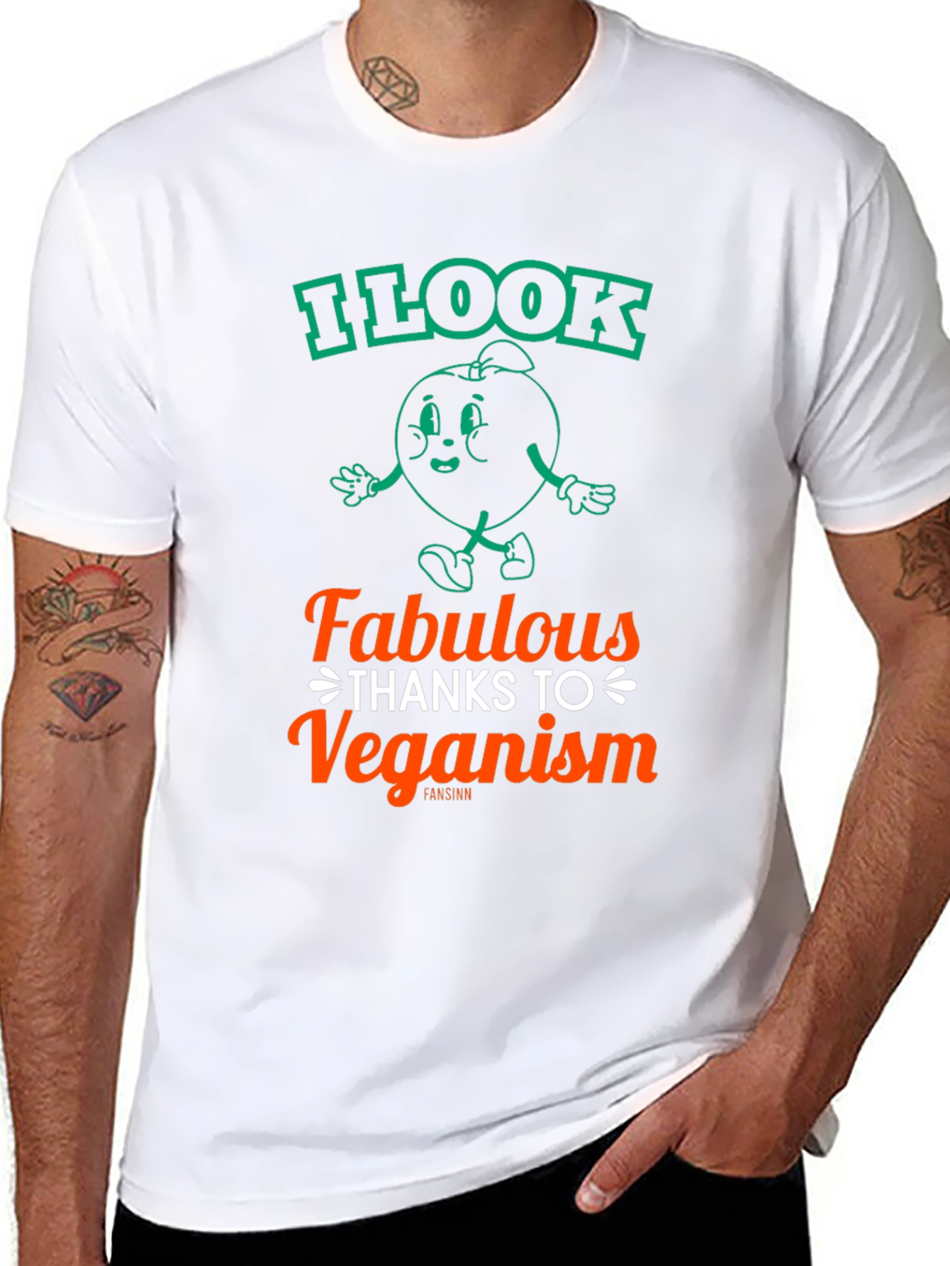 Veganism T-Shirt - I Look Fabulous