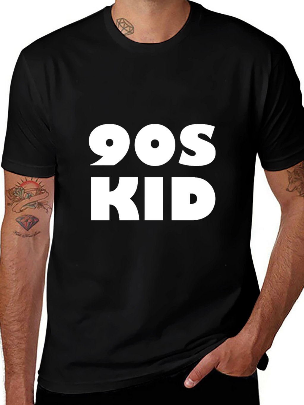 90s Kid Graphic Tee - Retro Style
