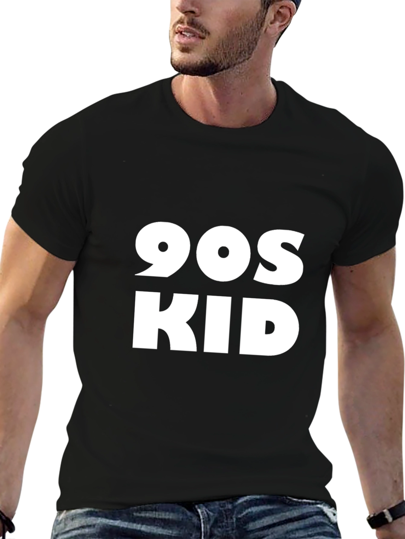 90s Kid Graphic Tee - Retro Style