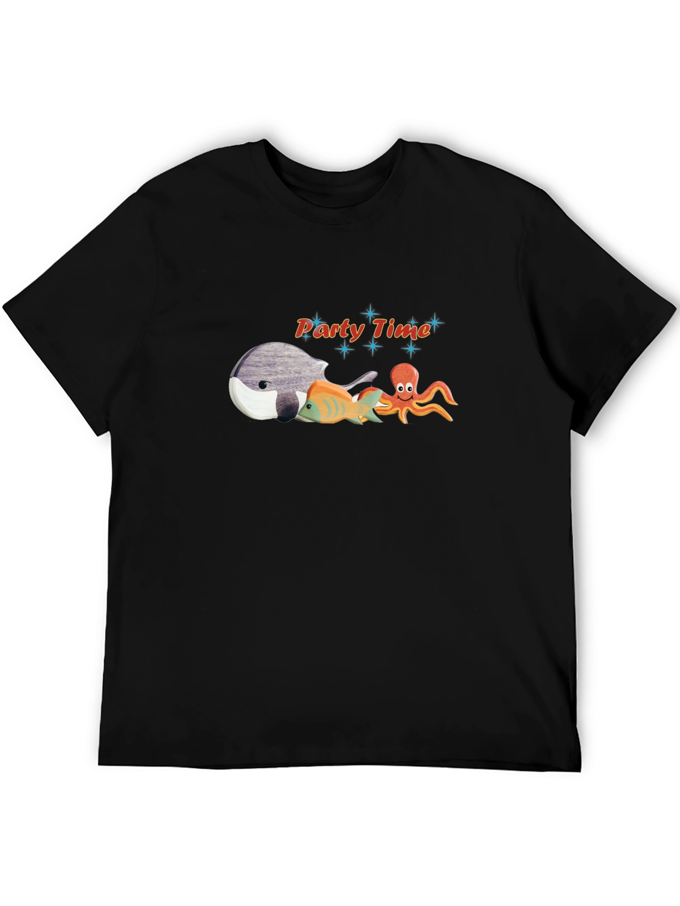 Party Time Ocean Friends Graphic T-Shirt