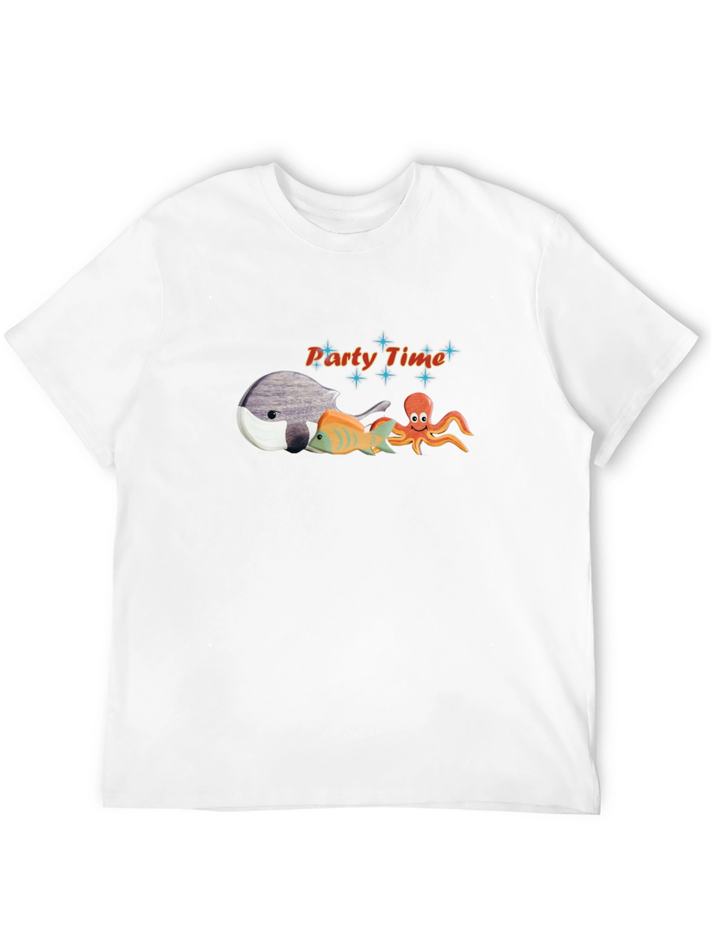 Party Time Ocean Friends Graphic T-Shirt