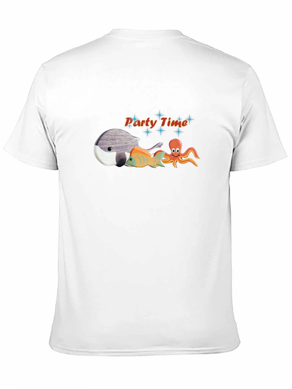 Party Time Ocean Friends Graphic T-Shirt