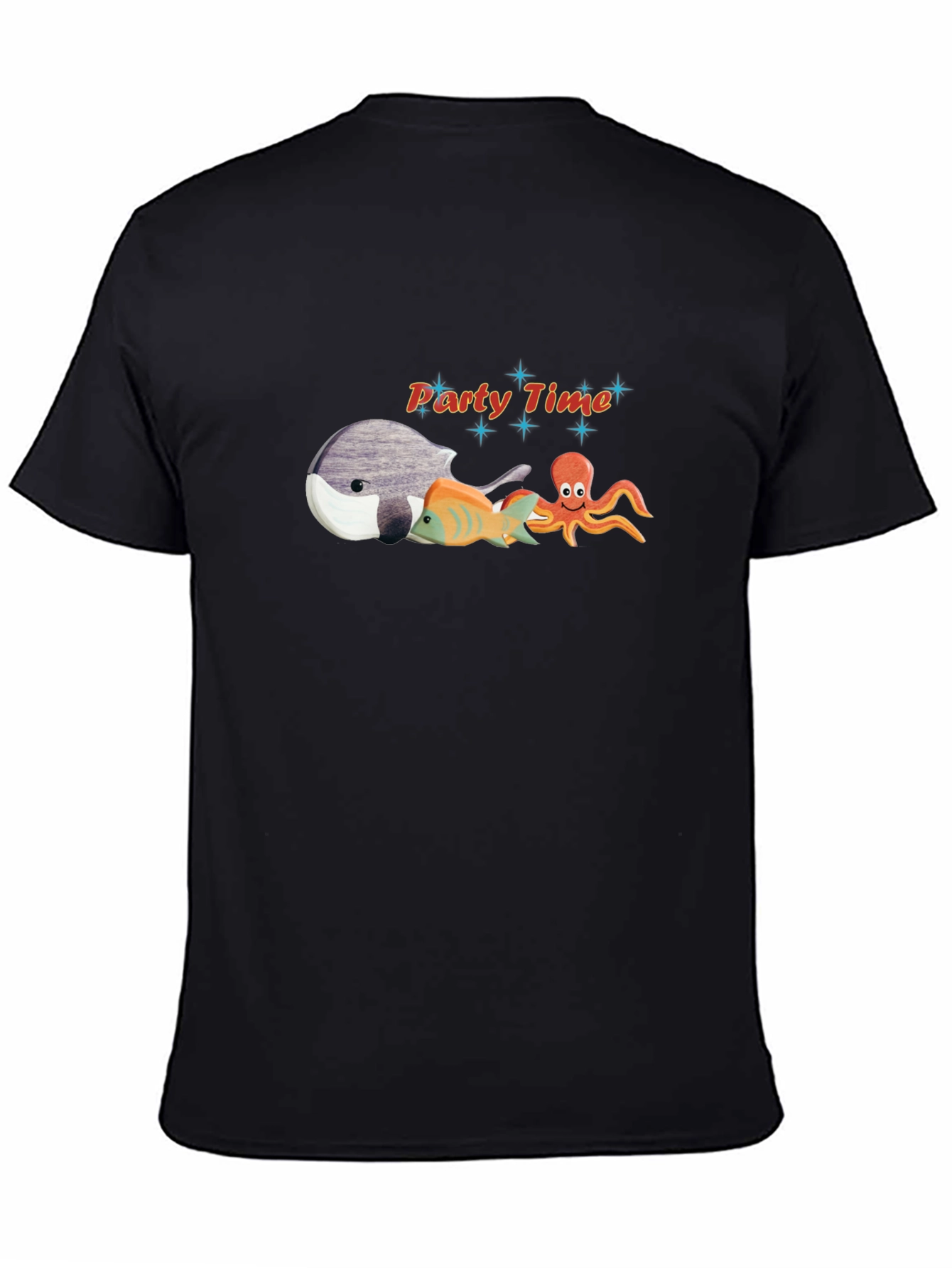 Party Time Ocean Friends Graphic T-Shirt