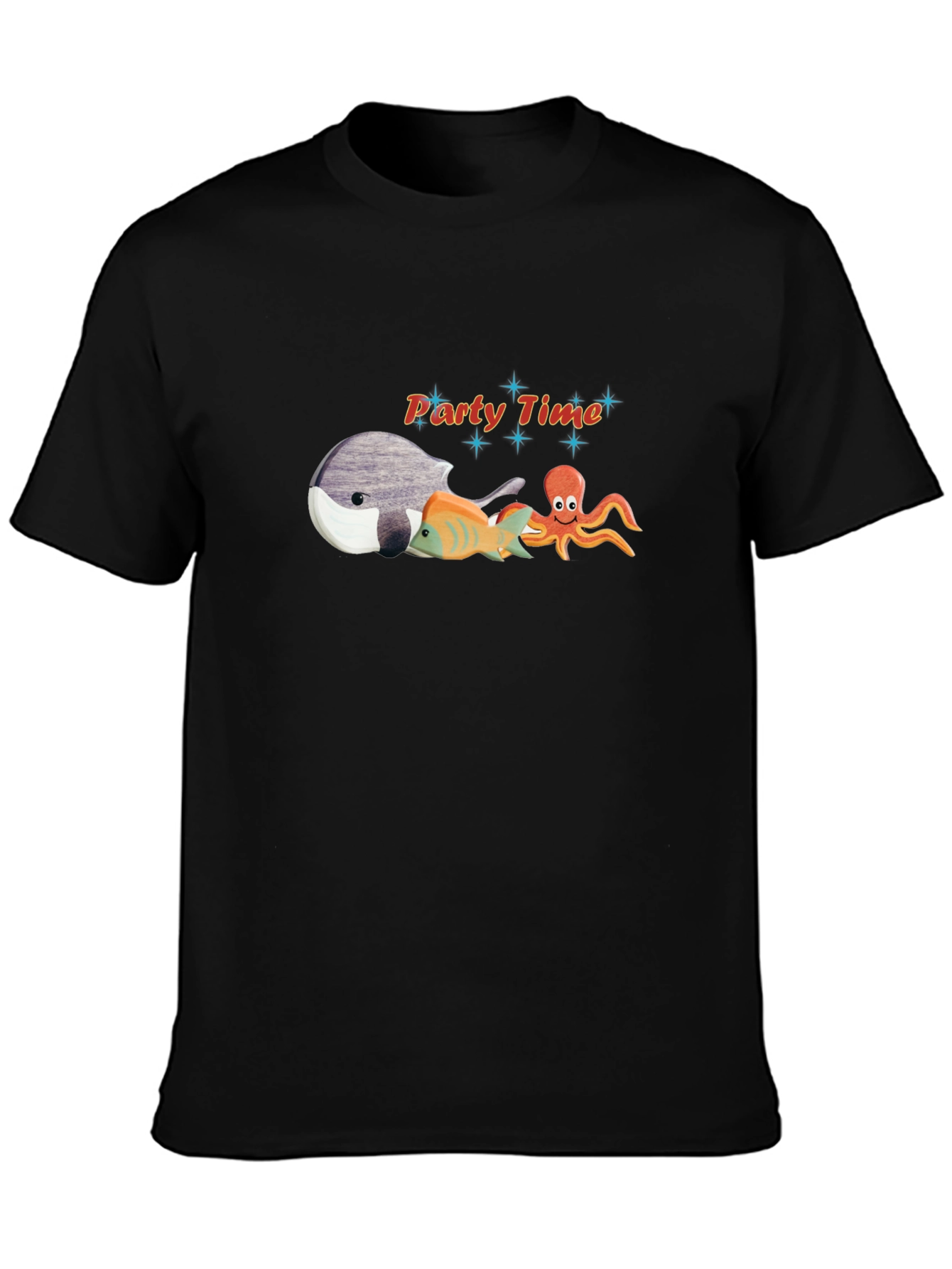 Party Time Ocean Friends Graphic T-Shirt