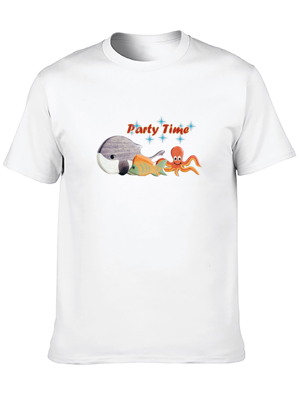 Party Time Ocean Friends Graphic T-Shirt