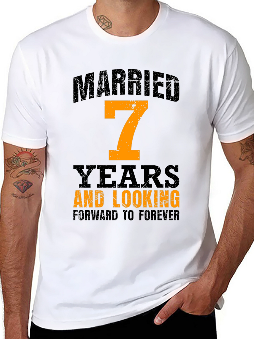 7th Anniversary Married Years T-Shirt