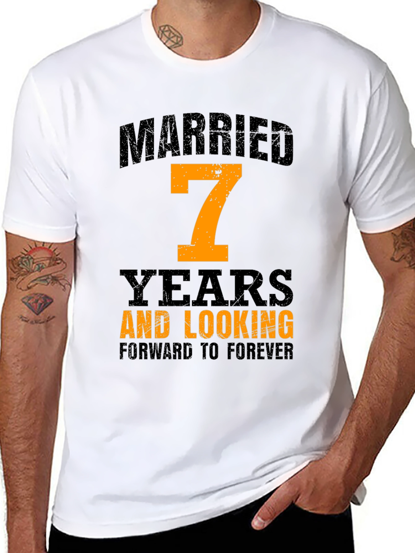 7th Anniversary Married Years T-Shirt